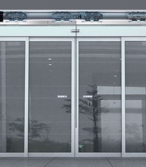 Mécanisme de porte automatique coulissante vitrée - SL 60